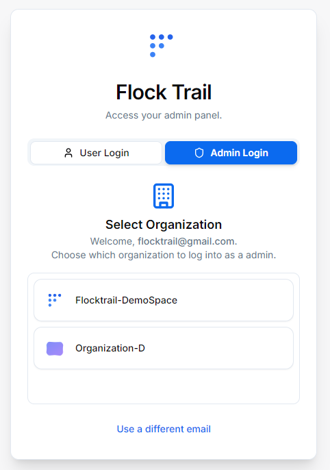 Unified login for multiple communities